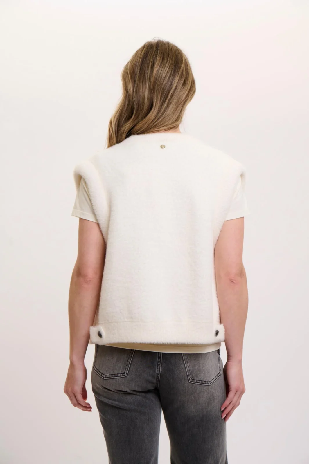 Rino en Pelle Elona.700Noos Gilet - Afbeelding 3